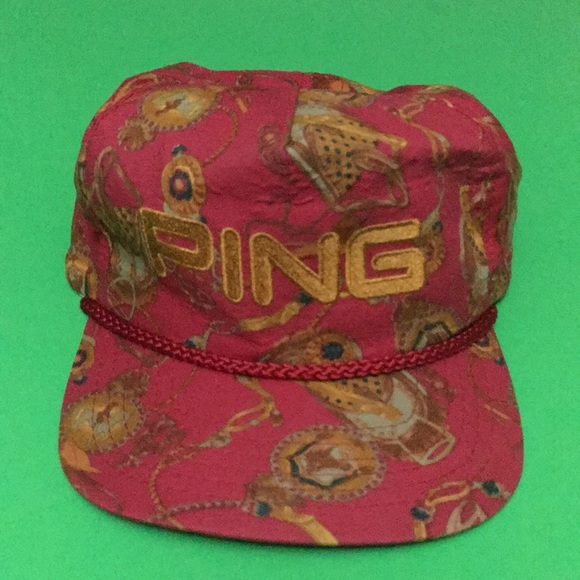 vintage ping golf hat